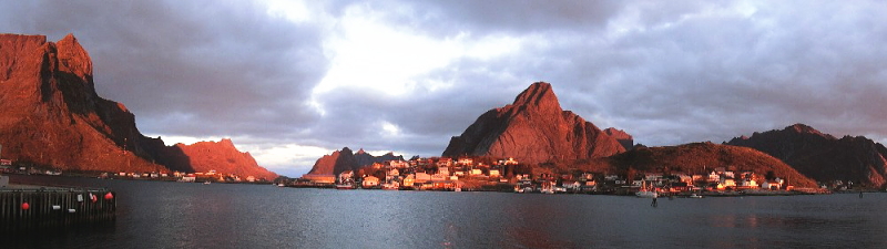 フィヨルドの朝