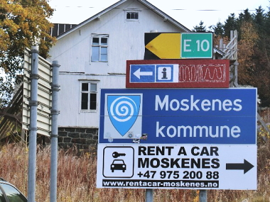 ロフォーテン諸島で唯一のボードーへのフェリー港