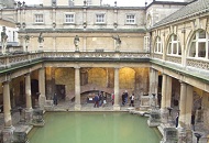 ローマ時代に作られたバースの浴場