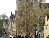 オックスフォードは中世の町並みが美しい