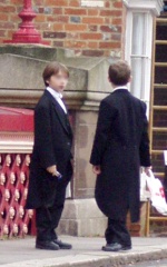 イートン校の少年