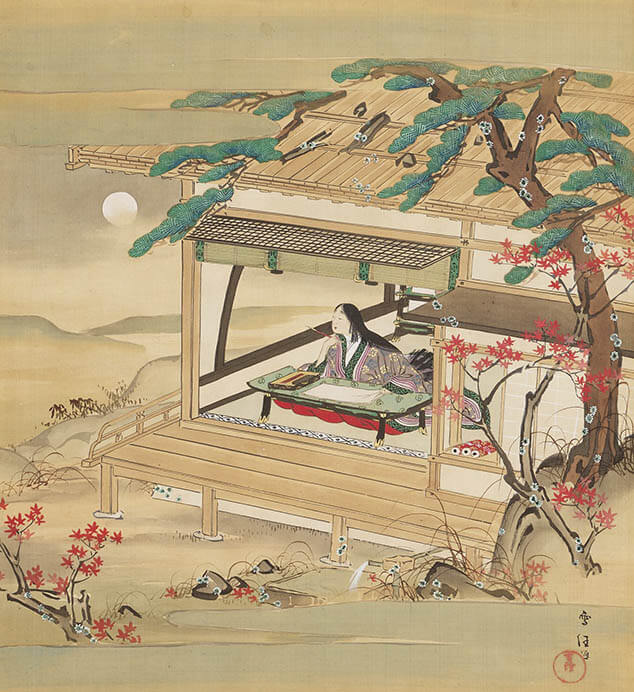 絵でみる百人一首と枕草子 嵯峨嵐山文華館-1